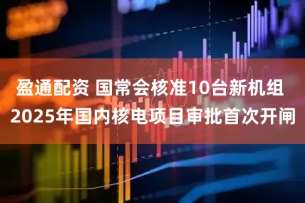 盈通配资 国常会核准10台新机组 2025年国内核电项目审批首次开闸