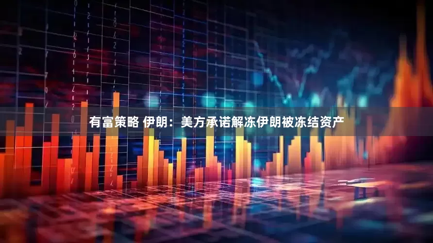 有富策略 伊朗：美方承诺解冻伊朗被冻结资产
